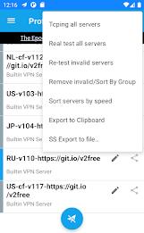 V2ray VPN-unmetered fast VPN Capture d'écran 2