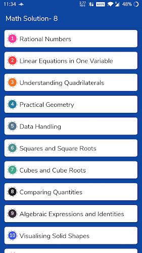 Class 8 Maths Solution NCERT Tangkapan skrin 1