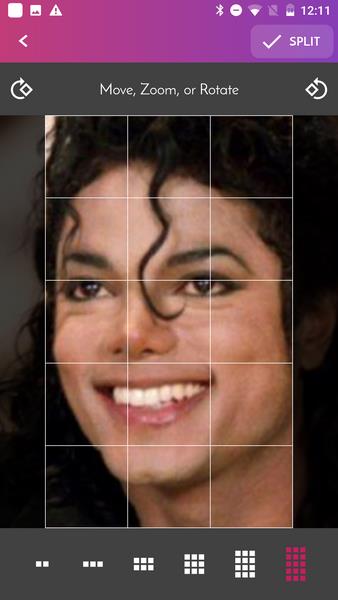 PhotoSplit Grid Maker Скриншот 2