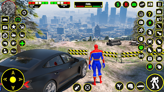 Spider Robot Hero Car Games应用截图第3张