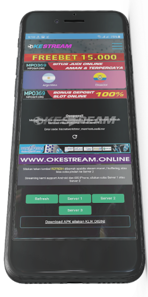 Okestream .info tv Schermafbeelding 1