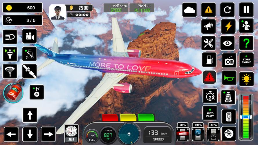 Pilot Flight Simulator Games Screenshot 4