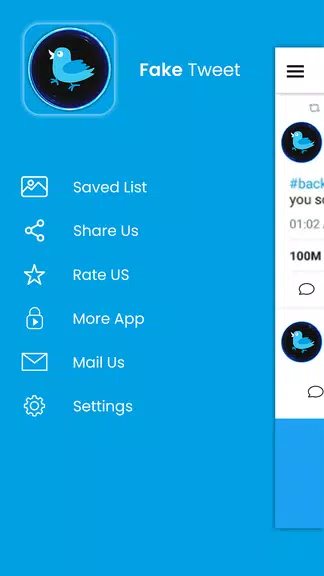 Fake Tweet-Post Creator Captura de pantalla 1