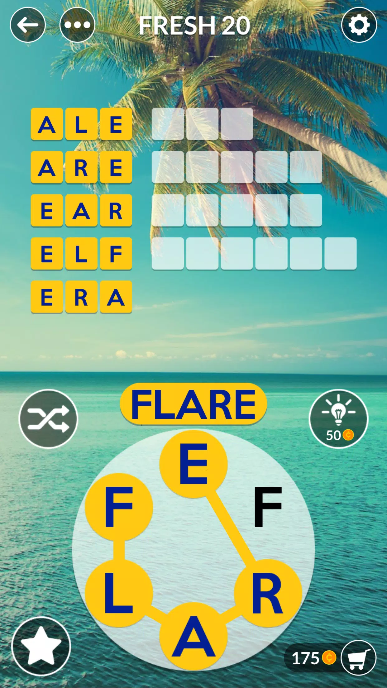 Wordscapes Uncrossed 스크린샷 1