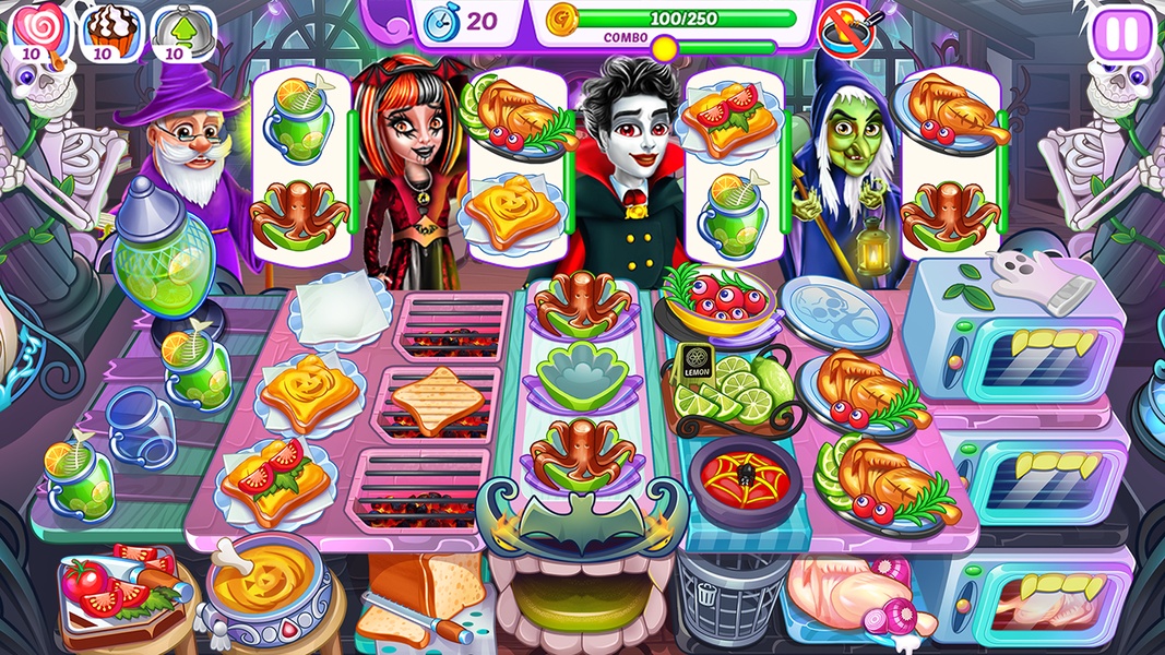 Halloween Cooking & Makeover Screenshot 1