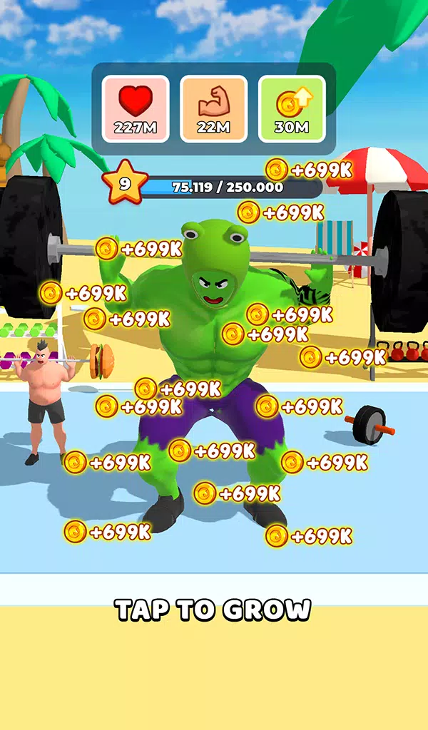 Gym Idle Clicker: Fitness Hero Captura de tela 3