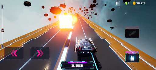 Sci Fi Racer Ảnh chụp màn hình 2