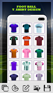 Football Jersey Maker- T Shirt Zrzut ekranu 1