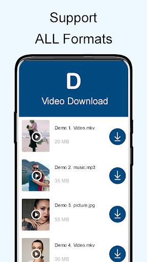 X Hot Video Downloader- Free Video Downloader 2021 Ảnh chụp màn hình 3