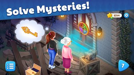 Mansion Mystery : Match 3 Game ภาพหน้าจอ 2