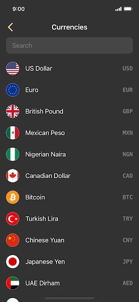 Currency converter offline Mod Zrzut ekranu 3