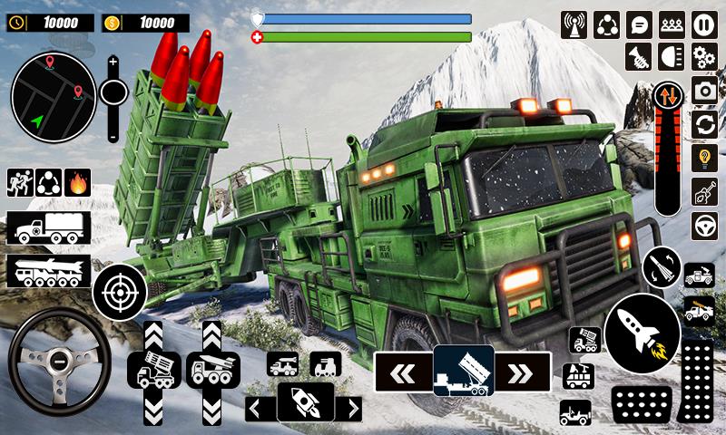 US Army Missile Launcher Game Ekran Görüntüsü 1