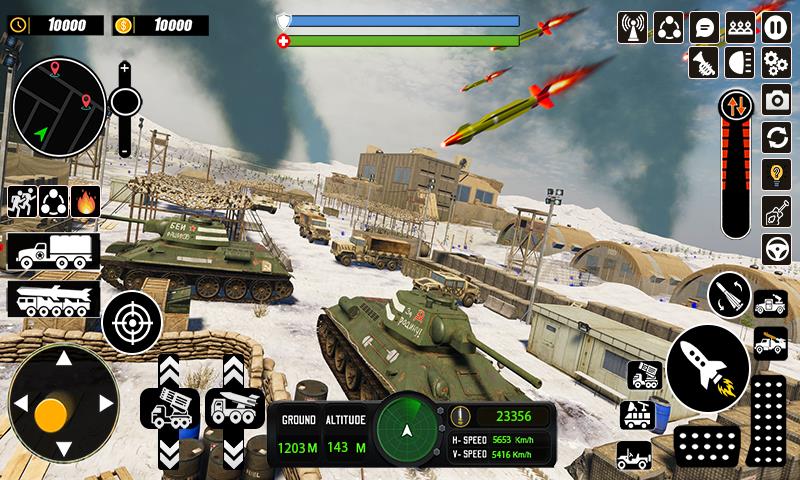 US Army Missile Launcher Game Ekran Görüntüsü 3