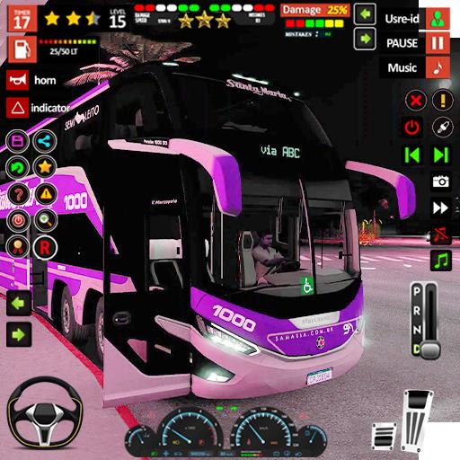 Coach Bus Driving- Bus Game Mod Capture d'écran 1