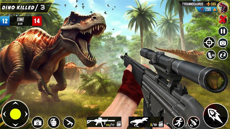 Wild Dinosaur Hunting Game スクリーンショット 2