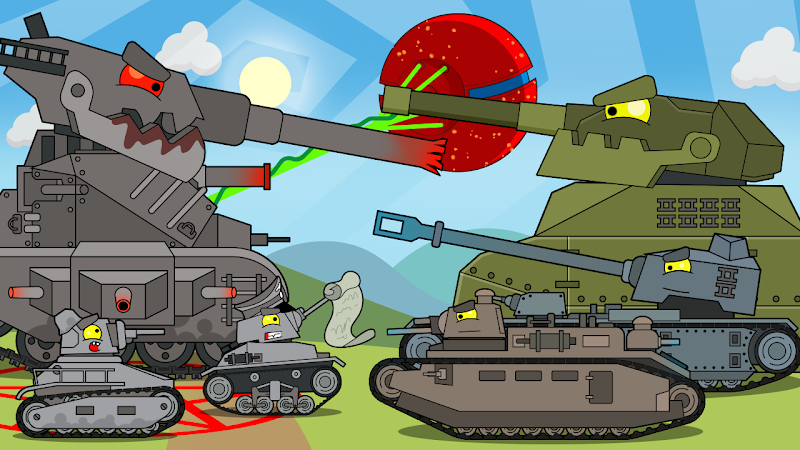 Merge Tanks: Idle Merge Arena ဖန်သားပြင်ဓာတ်ပုံ 1