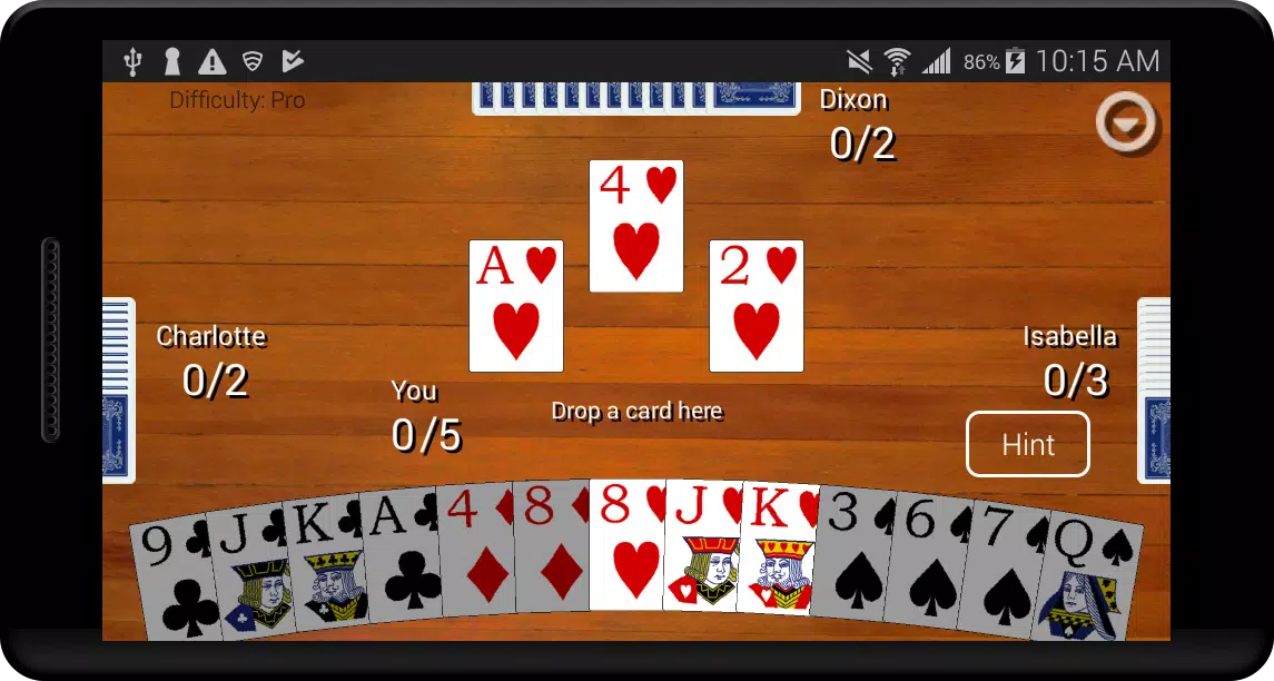 Spades Card Classic Capture d'écran 3