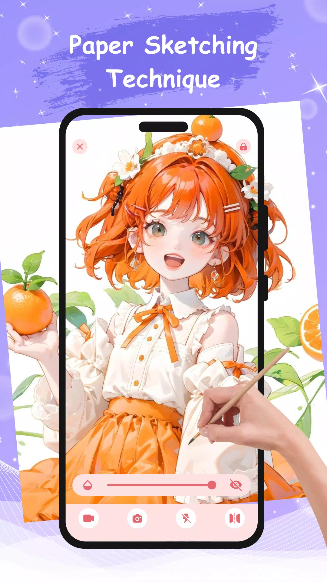 Trace and Sketch Anime Photo应用截图第2张