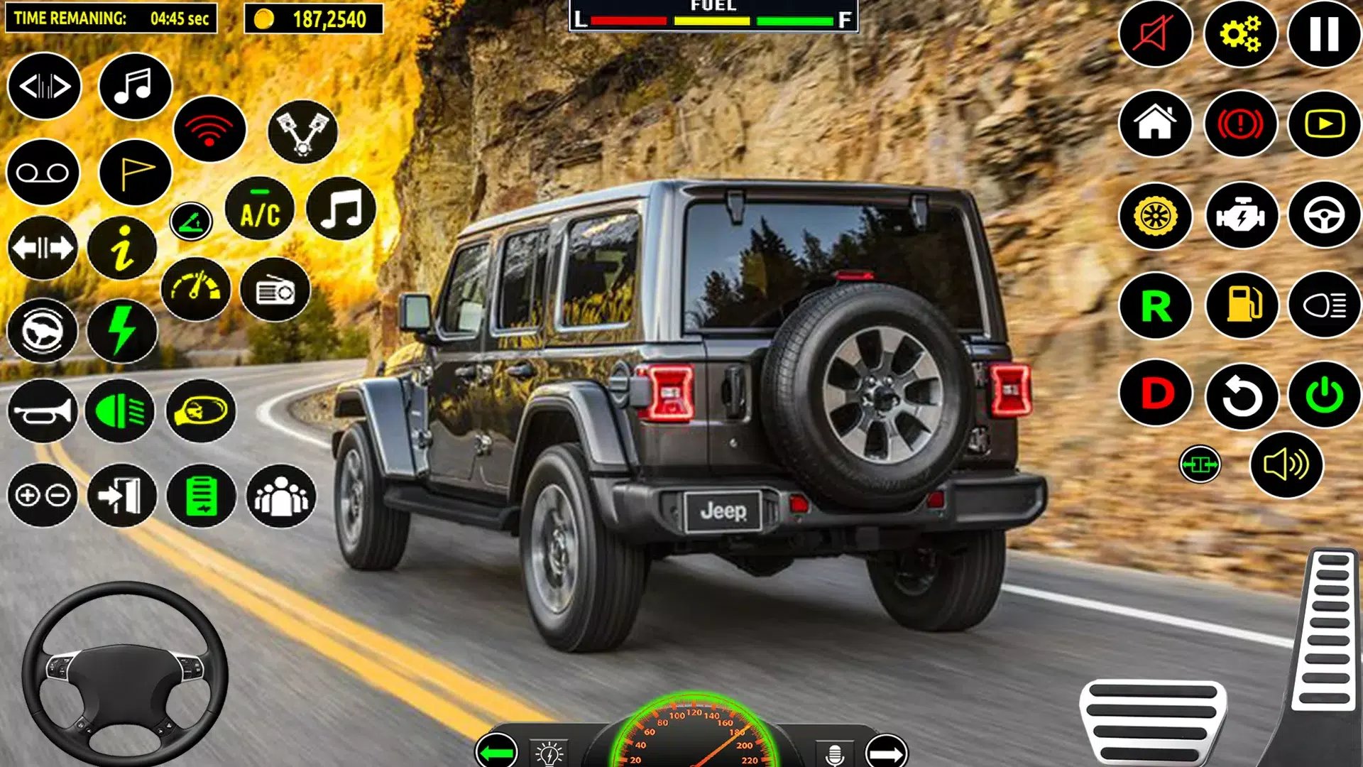 SUV 4x4 Jeep Driving Games 3D ဖန်သားပြင်ဓာတ်ပုံ 4