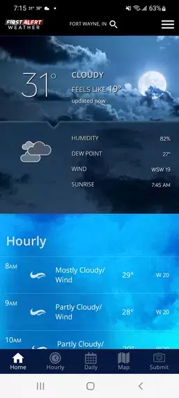 21Alive First Alert Weather Capture d'écran 1