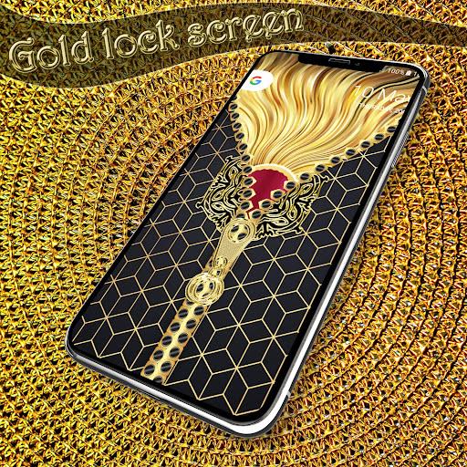 Gold lock screen স্ক্রিনশট 3