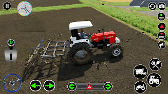 US Farming Tractor: Cargo Game ဖန်သားပြင်ဓာတ်ပုံ 1