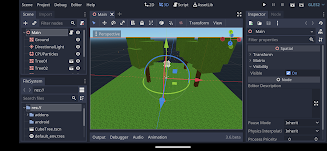 Godot Editor 4 Captura de pantalla 1