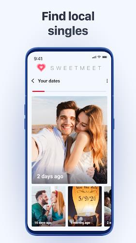 Dating and Chat - SweetMeet Capture d'écran 1