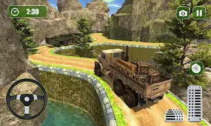 Offroad US Army Truck Driving 스크린샷 4