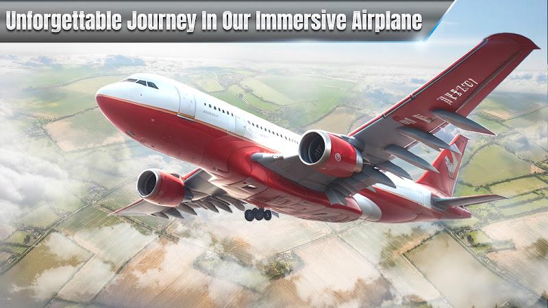 Airplane Game: Pilot Simulator ဖန်သားပြင်ဓာတ်ပုံ 2