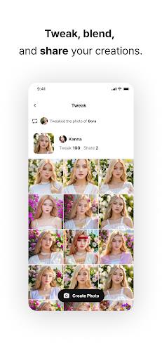 Tweak - AI Photo Community स्क्रीनशॉट 3