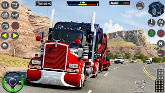 US Cargo Truck Simulator Game Captura de tela 4