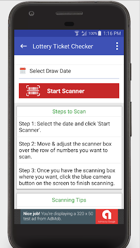 Lottery Ticket Scanner - Pennsylvania Checker Schermafbeelding 2