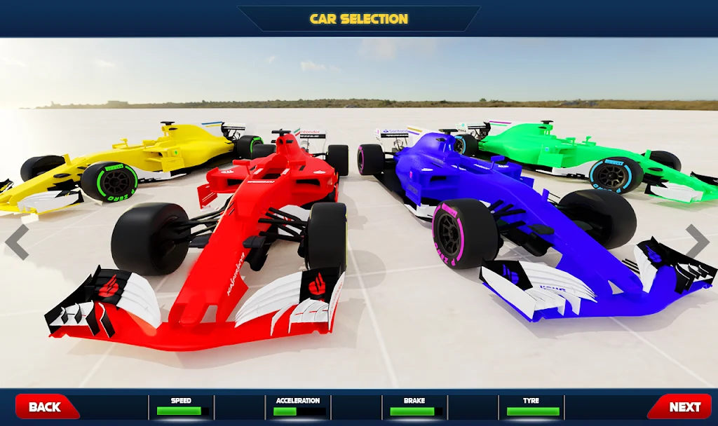 Impossible Formula Car Racing Stunt New Free Games 스크린샷 2