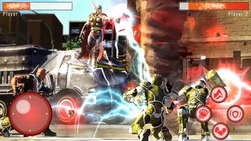 Superheroes Street Fighting Game: Infinity Karate Ảnh chụp màn hình 1