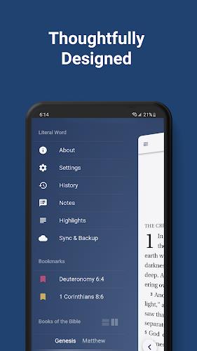 Literal Word Bible App স্ক্রিনশট 2