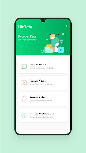 UltData-Recover Photo,Chat Log ဖန်သားပြင်ဓာတ်ပုံ 1