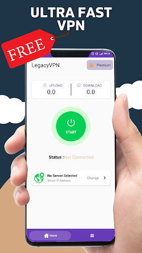 Legacy VPN - Secure VPN Proxy Screenshot 1