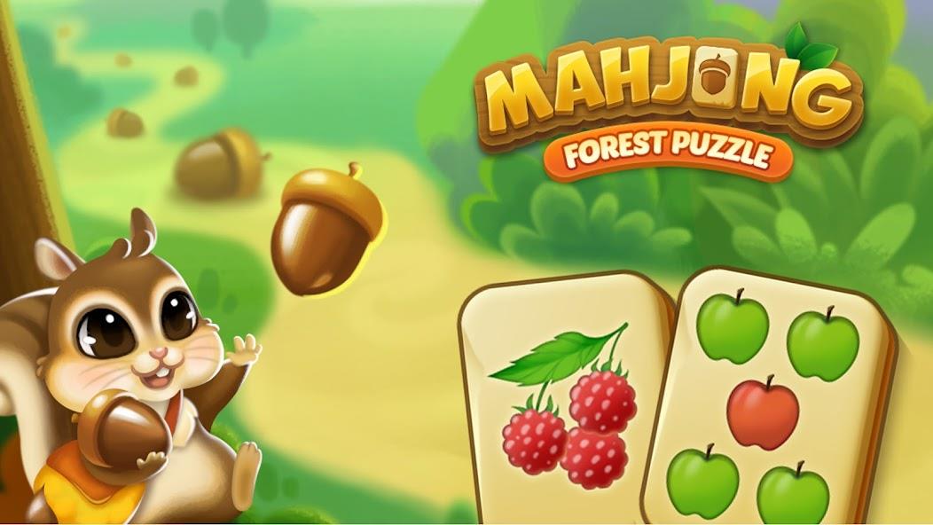 Schermata Mahjong Forest Puzzle Mod 1