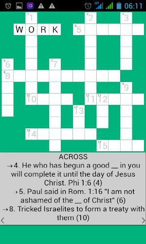 Bible Crossword 스크린샷 3