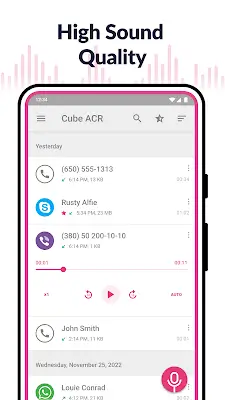 Call Recorder - Cube ACR Screenshot 3