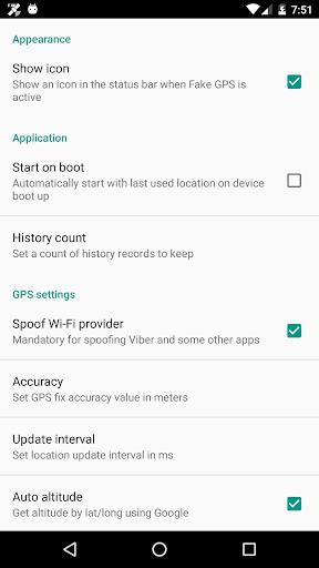 Fake GPS location Screenshot 1