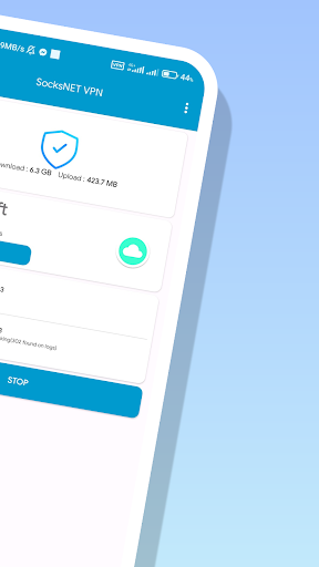 SocksNET VPN Ảnh chụp màn hình 2