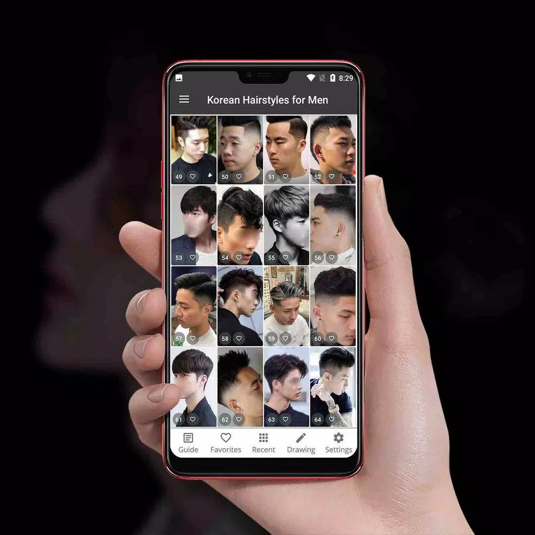 Schermata Korean Hairstyles for Men 3