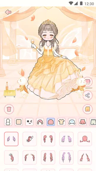 Cute live star:dress up avatar Screenshot 3