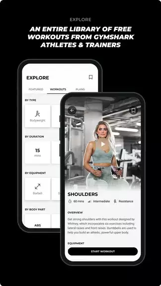 Gymshark Training: Fitness App 스크린샷 2