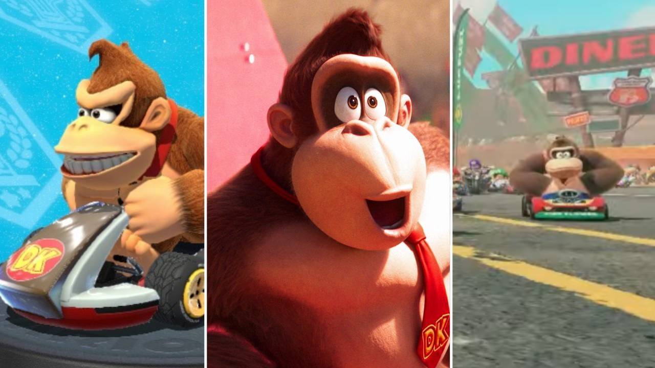 Donkey Kong di Mario Kart 8, Filem Animasi, dan Mario Kart 9 (Kredit Imej: Nintendo)