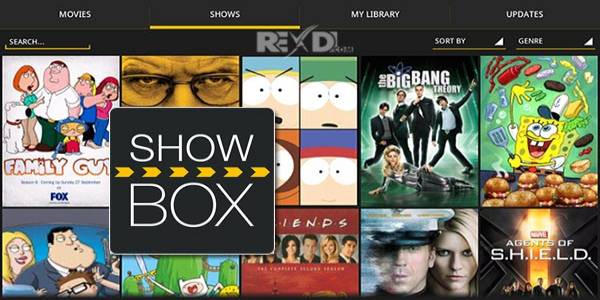 Showbox Скриншот 1