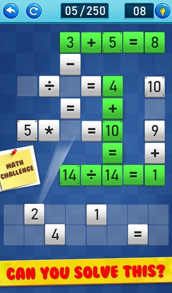 Math Puzzle Game - Math Pieces Screenshot 2