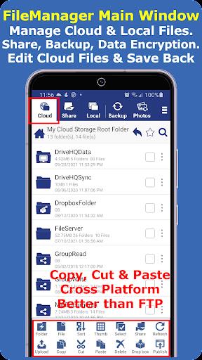 Cloud File Manager Скриншот 2